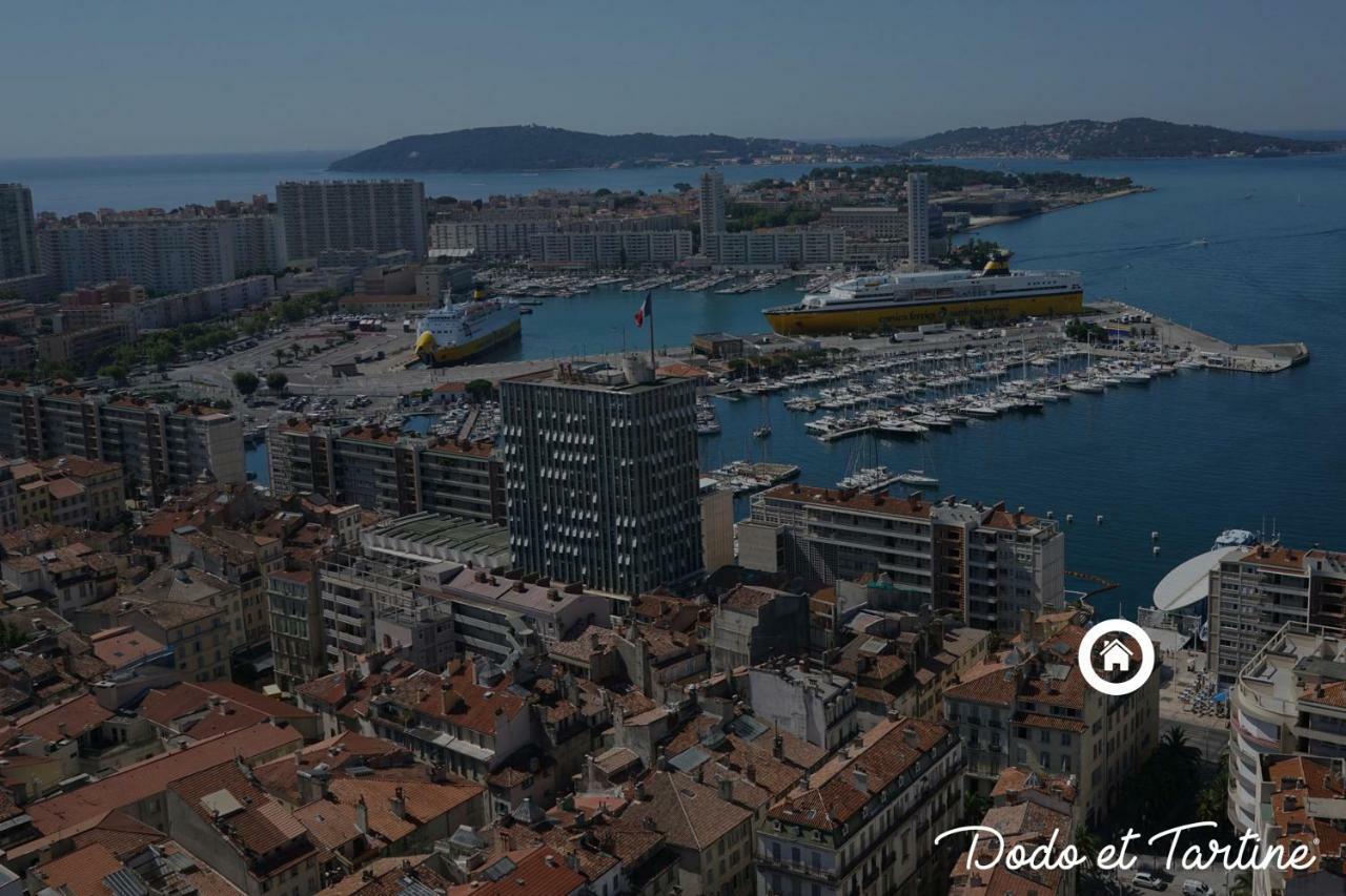 Appartamento Awesome Flat With Sea View - Dodo Et Tartine Tolone Esterno foto